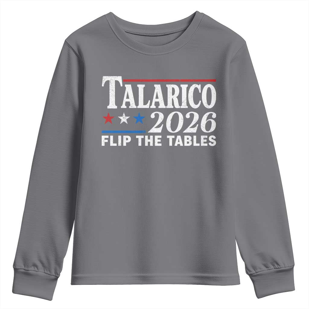 James Talarico 2026 Flip The Tables Youth Sweatshirt Texas Senate