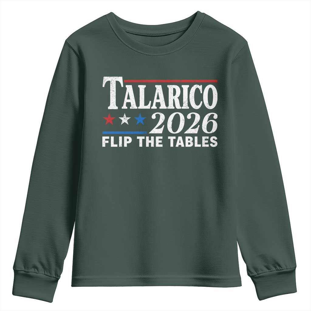 James Talarico 2026 Flip The Tables Youth Sweatshirt Texas Senate