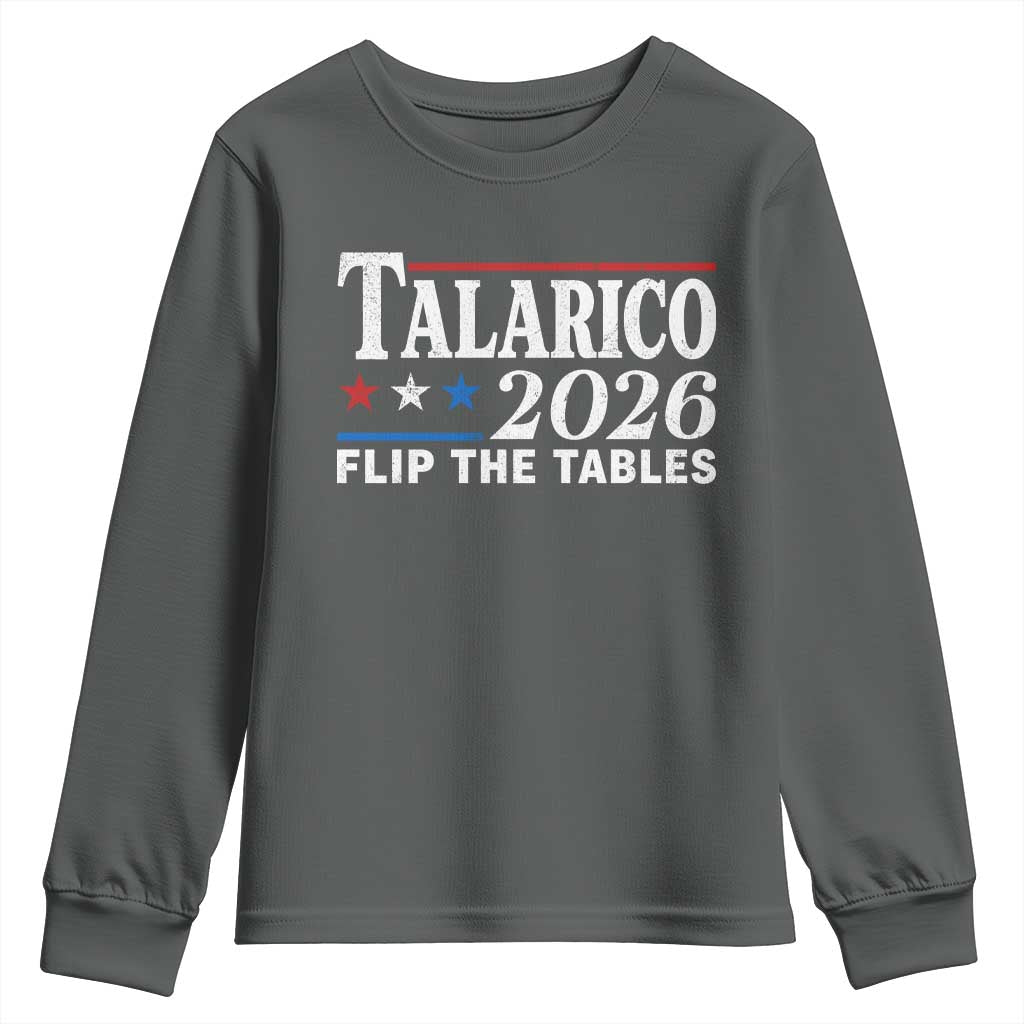 James Talarico 2026 Flip The Tables Youth Sweatshirt Texas Senate