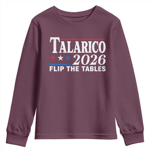 James Talarico 2026 Flip The Tables Youth Sweatshirt Texas Senate