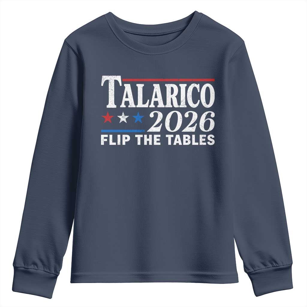 James Talarico 2026 Flip The Tables Youth Sweatshirt Texas Senate