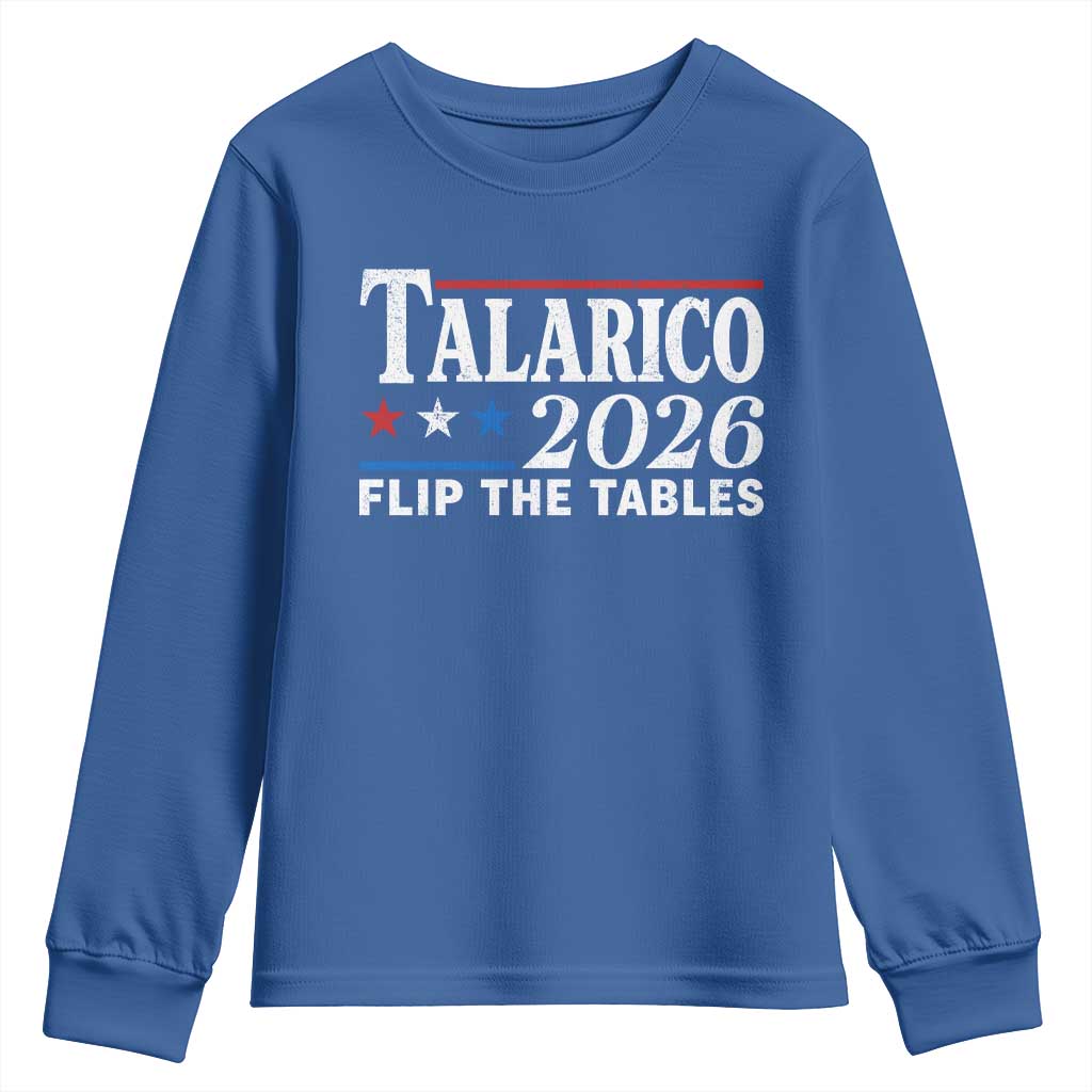 James Talarico 2026 Flip The Tables Youth Sweatshirt Texas Senate
