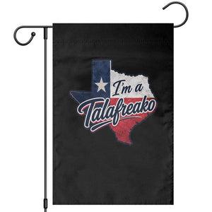 I Am A Talafreako James Talarico Garden Flag US Senate Vintage Texas Map