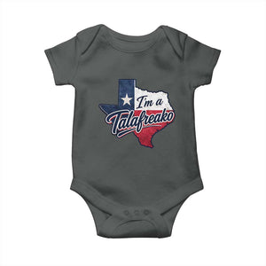 I Am A Talafreako James Talarico Baby Onesie US Senate Vintage Texas Map