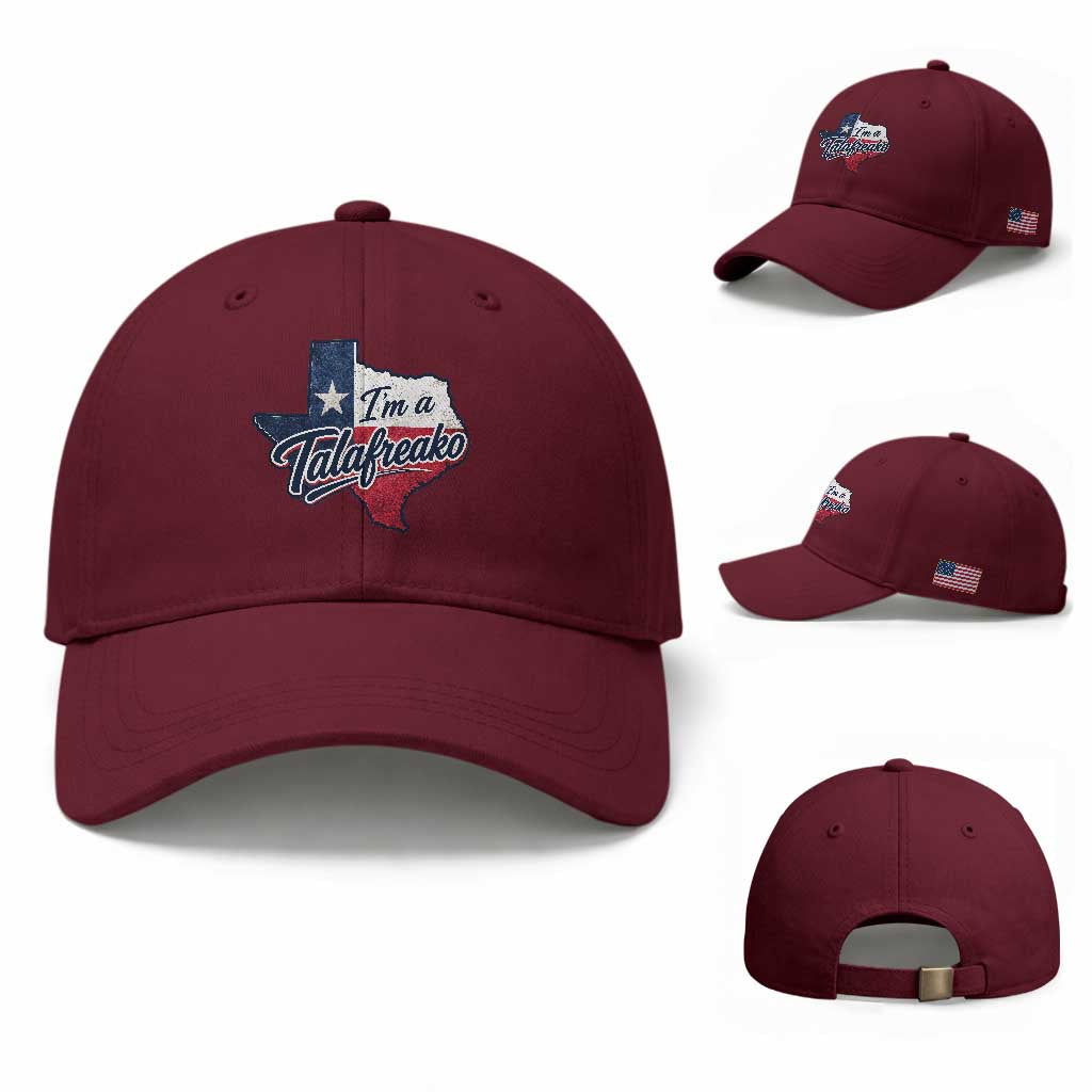 I Am A Talafreako James Talarico Baseball Cap US Senate Vintage Texas Map