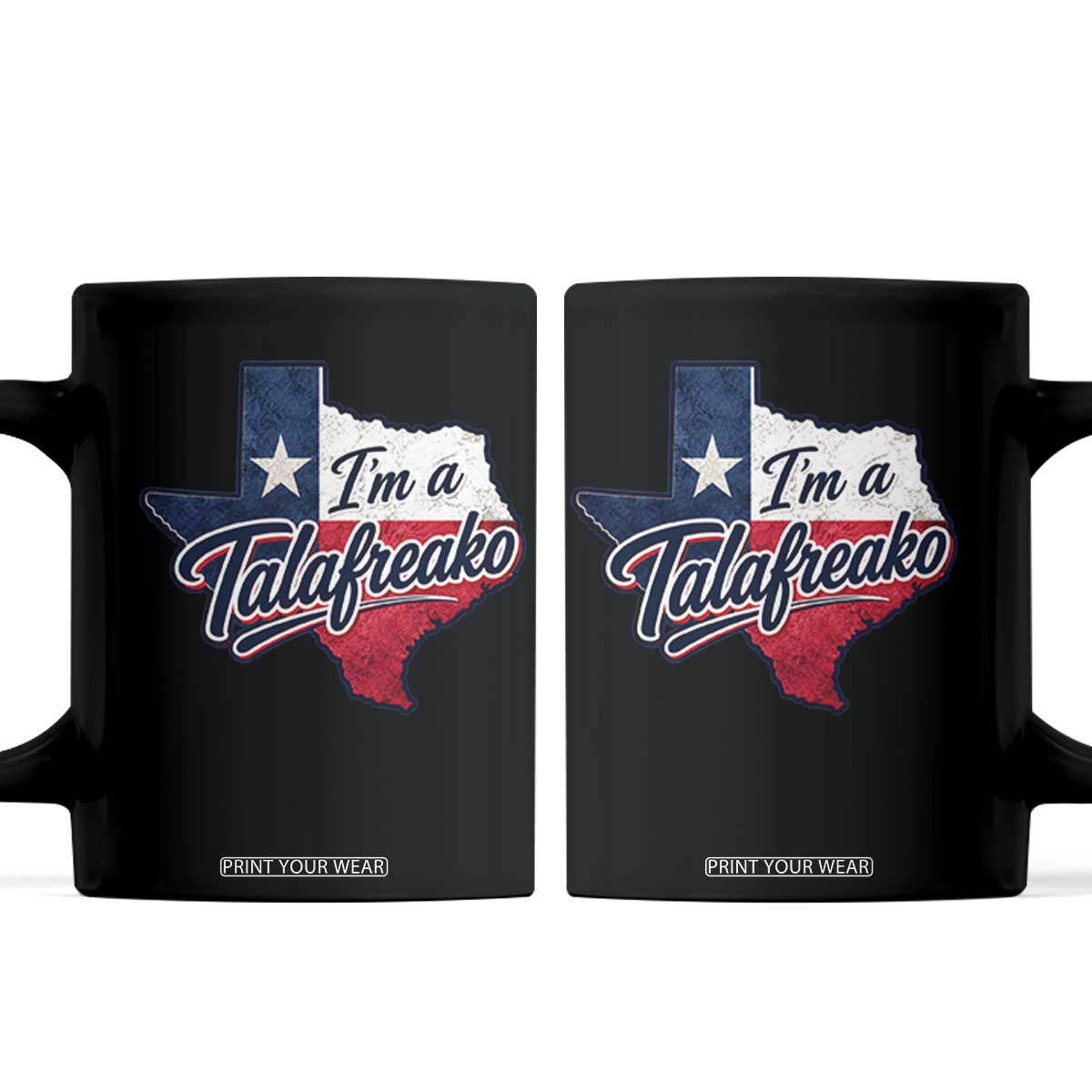 I Am A Talafreako James Talarico Coffee Mug US Senate Vintage Texas Map