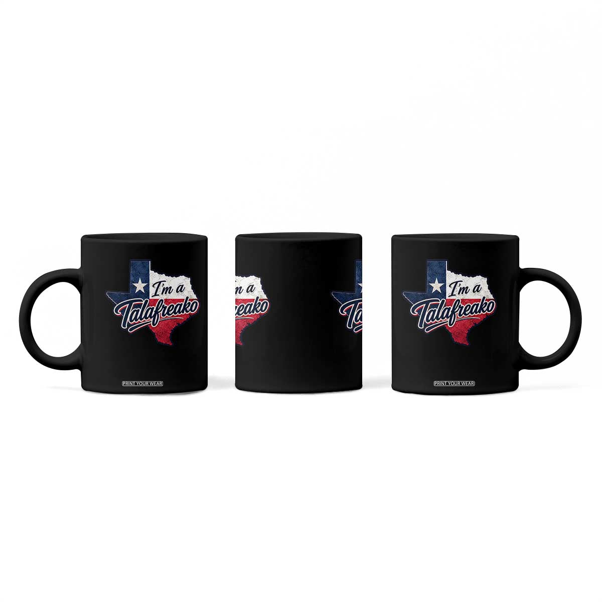 I Am A Talafreako James Talarico Coffee Mug US Senate Vintage Texas Map