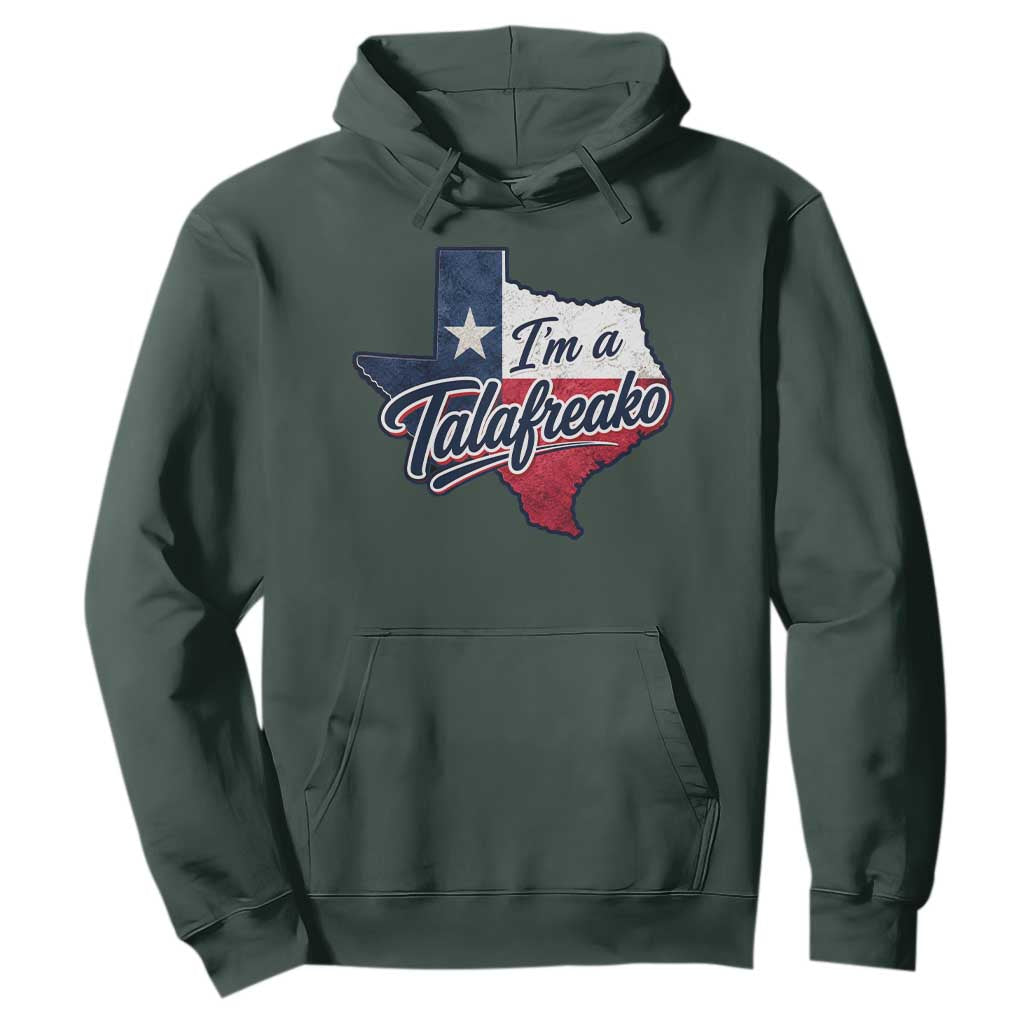 I Am A Talafreako James Talarico Hoodie US Senate Vintage Texas Map