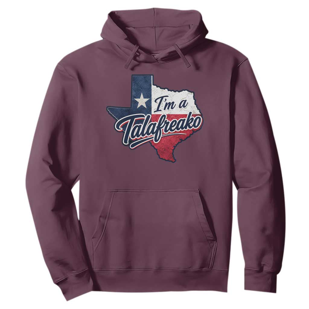 I Am A Talafreako James Talarico Hoodie US Senate Vintage Texas Map