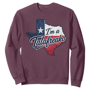 I Am A Talafreako James Talarico Sweatshirt US Senate Vintage Texas Map