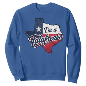 I Am A Talafreako James Talarico Sweatshirt US Senate Vintage Texas Map