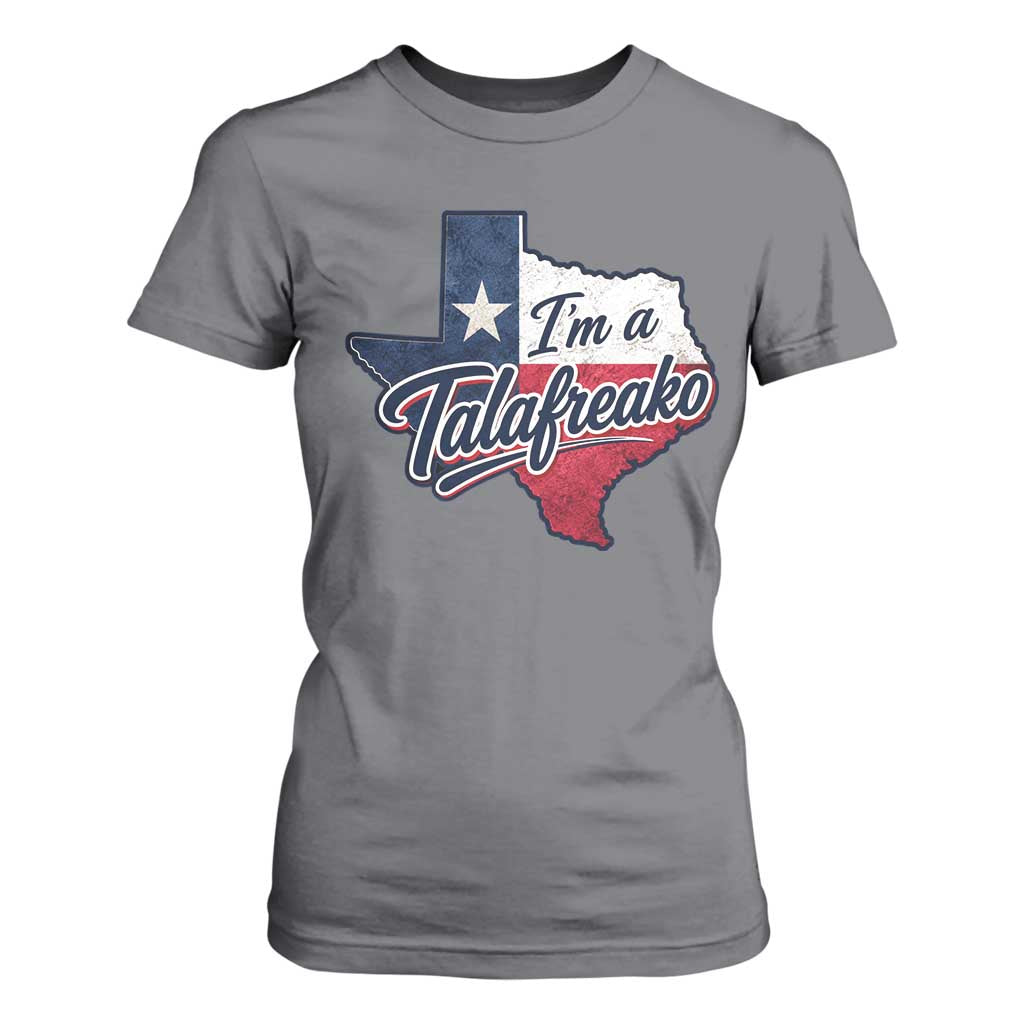 I Am A Talafreako James Talarico T Shirt For Women US Senate Vintage Texas Map