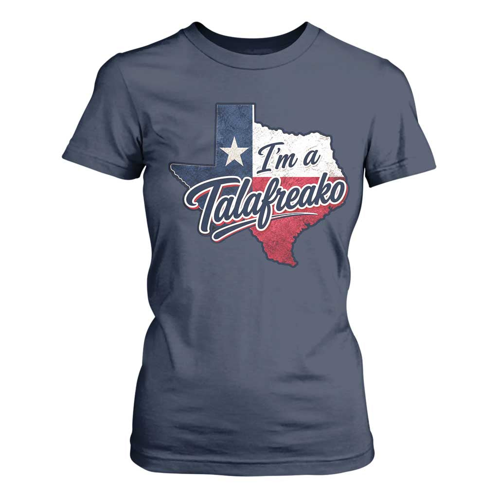 I Am A Talafreako James Talarico T Shirt For Women US Senate Vintage Texas Map