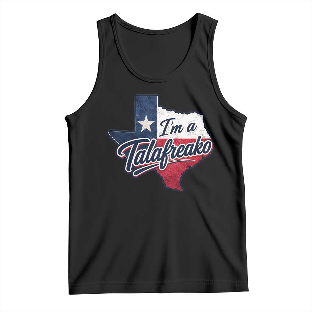 I Am A Talafreako James Talarico Tank Top US Senate Vintage Texas Map