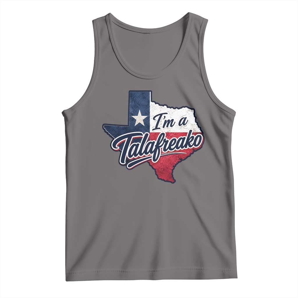 I Am A Talafreako James Talarico Tank Top US Senate Vintage Texas Map