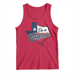 I Am A Talafreako James Talarico Tank Top US Senate Vintage Texas Map