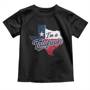 I Am A Talafreako James Talarico Toddler T Shirt US Senate Vintage Texas Map