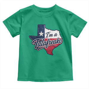 I Am A Talafreako James Talarico Toddler T Shirt US Senate Vintage Texas Map