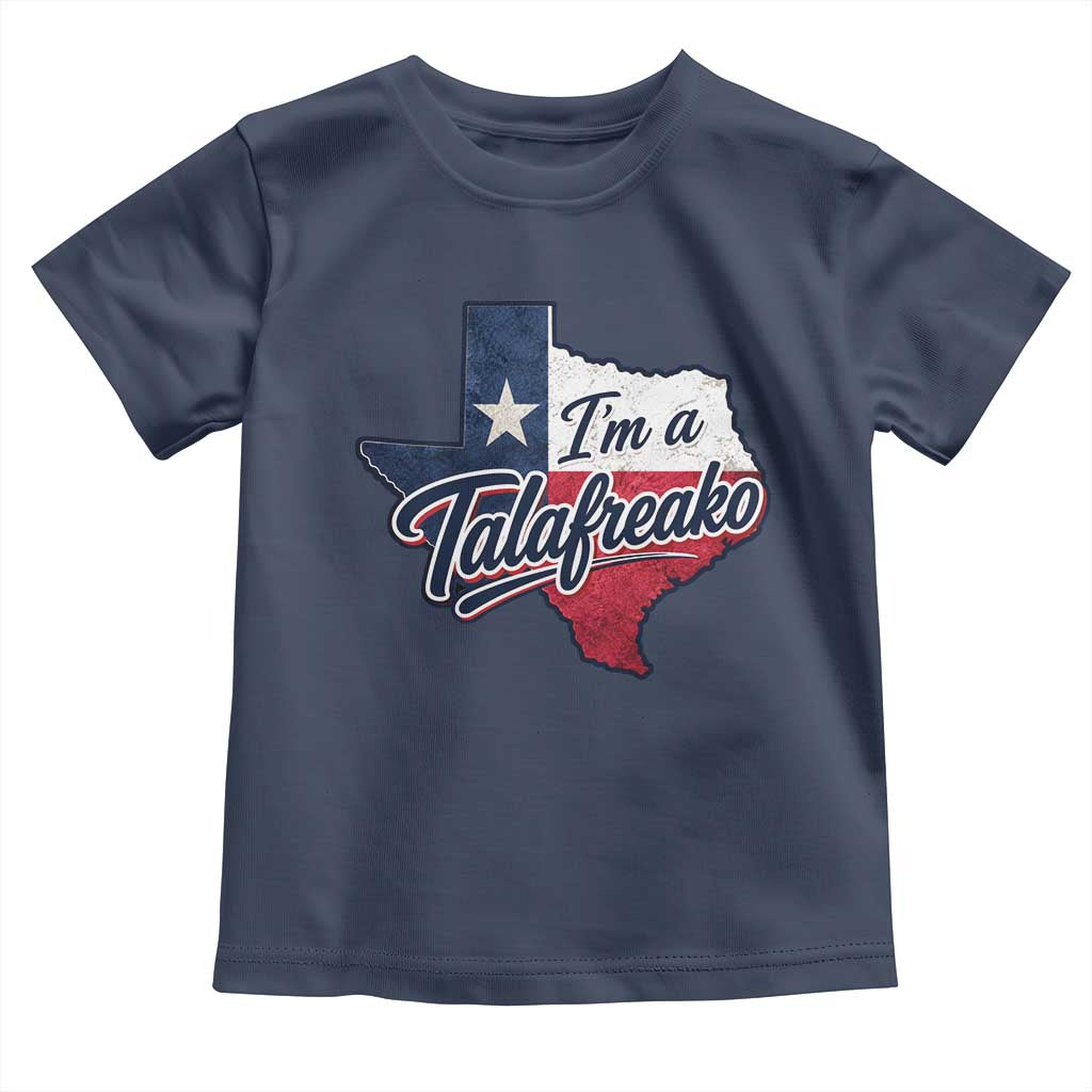 I Am A Talafreako James Talarico Toddler T Shirt US Senate Vintage Texas Map