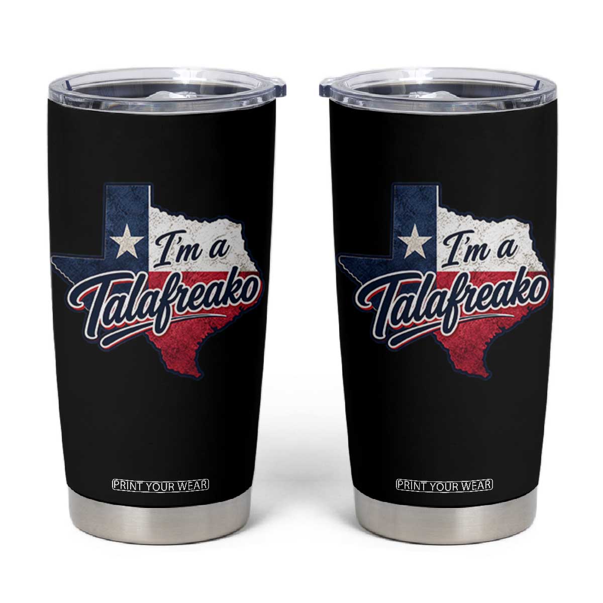 I Am A Talafreako James Talarico Tumbler Cup US Senate Vintage Texas Map
