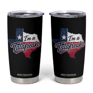 I Am A Talafreako James Talarico Tumbler Cup US Senate Vintage Texas Map