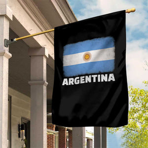 Vintage Argentina Flag Sun of May Argentinian Souvenir Garden Flag