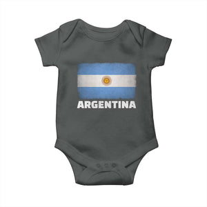 Vintage Argentina Flag Sun of May Argentinian Souvenir Baby Onesie