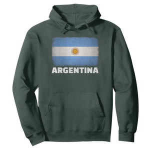 Vintage Argentina Flag Sun of May Argentinian Souvenir Hoodie