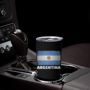 Vintage Argentina Flag Sun of May Argentinian Souvenir Tumbler Cup