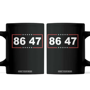 Vintage 8647 Coffee Mug US Political FDT Stars And Stripes