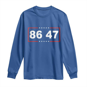 Vintage 8647 Long Sleeve Shirt US Political FDT Stars And Stripes