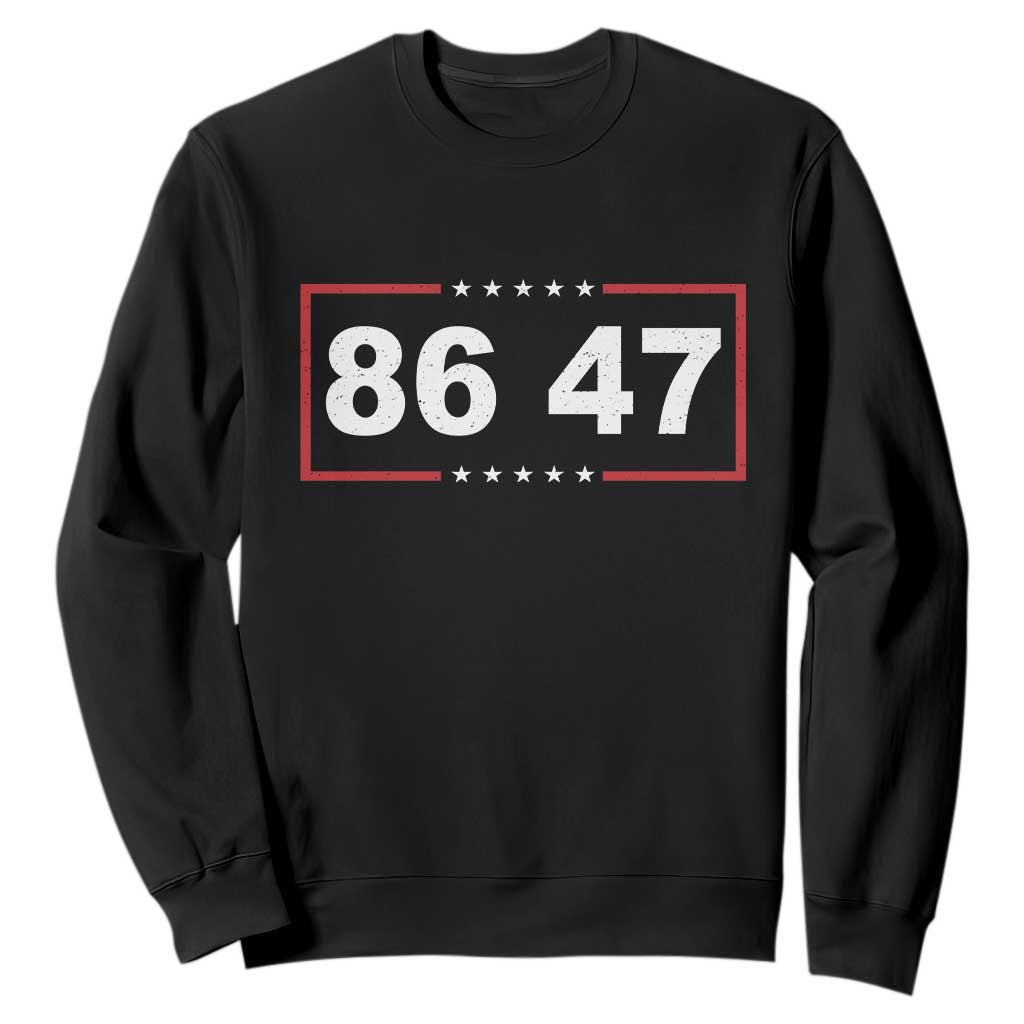 Vintage 8647 Sweatshirt US Political FDT Stars And Stripes