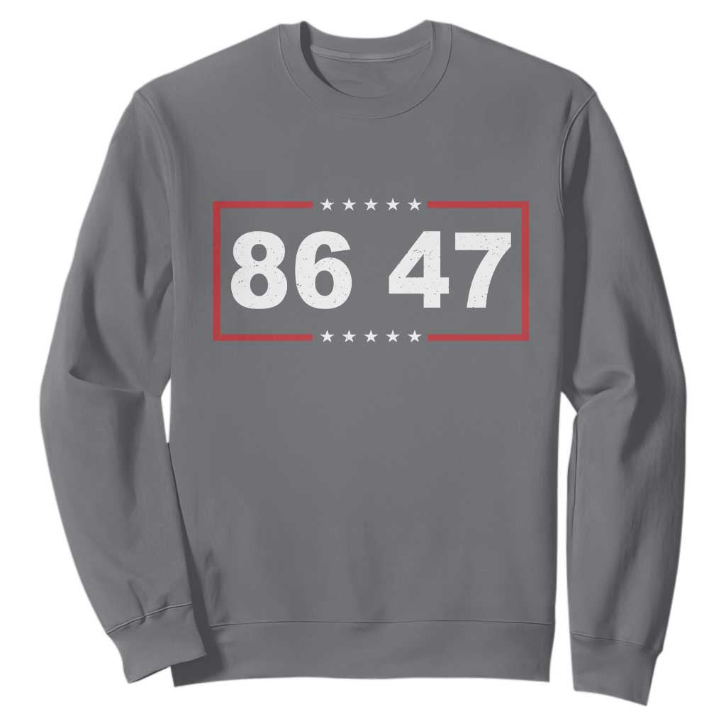 Vintage 8647 Sweatshirt US Political FDT Stars And Stripes