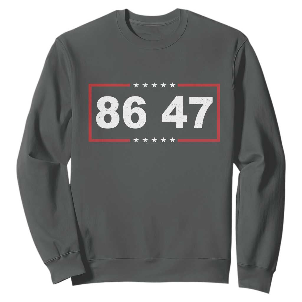 Vintage 8647 Sweatshirt US Political FDT Stars And Stripes
