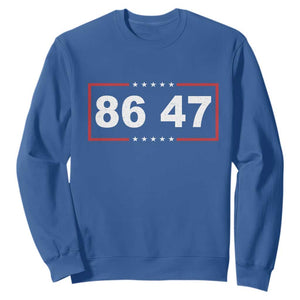 Vintage 8647 Sweatshirt US Political FDT Stars And Stripes