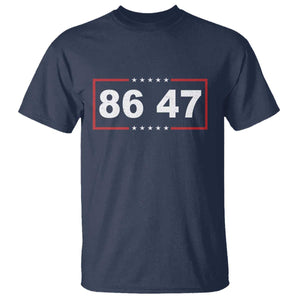 Vintage 8647 T Shirt US Political FDT Stars And Stripes