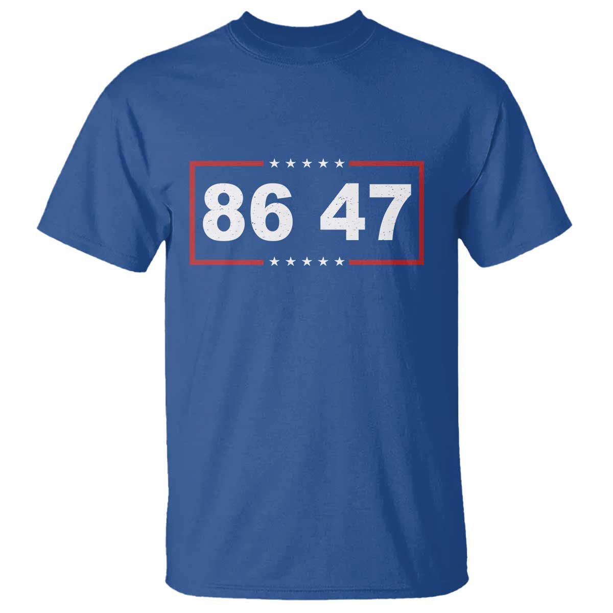 Vintage 8647 T Shirt US Political FDT Stars And Stripes