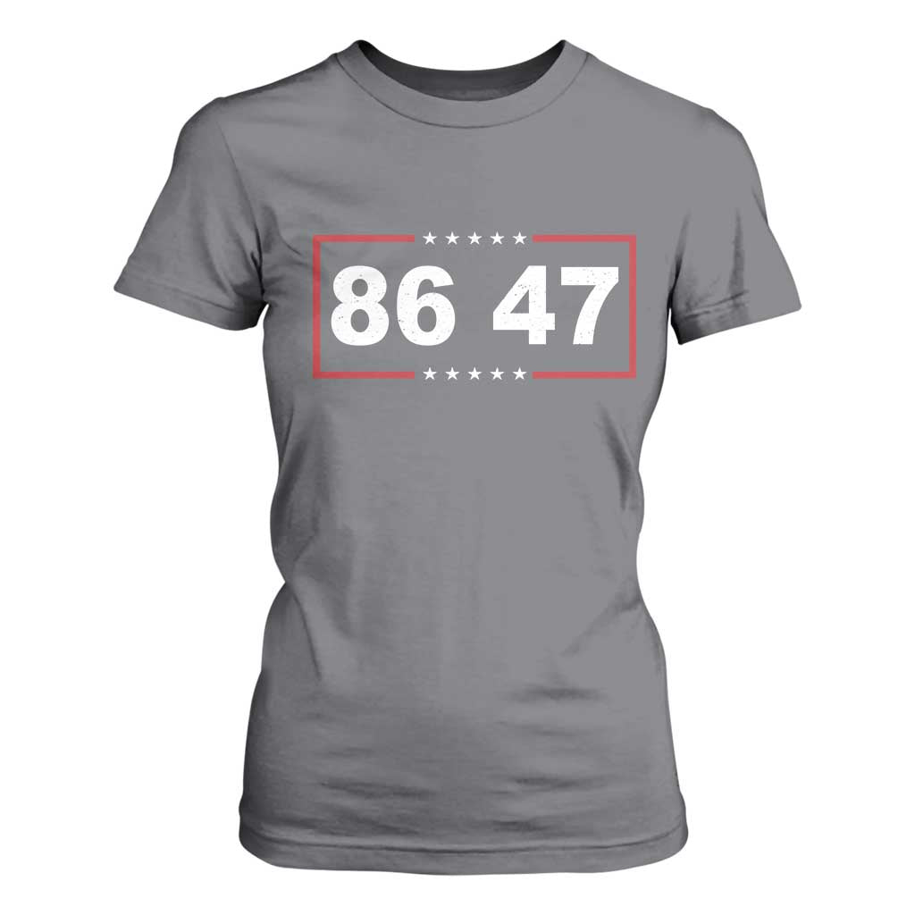Vintage 8647 T Shirt For Women US Political FDT Stars And Stripes