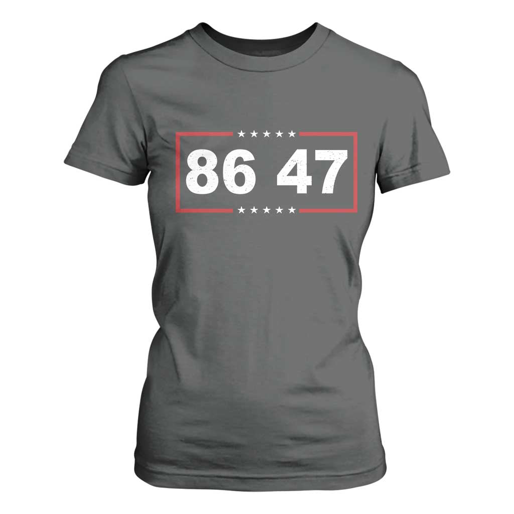 Vintage 8647 T Shirt For Women US Political FDT Stars And Stripes