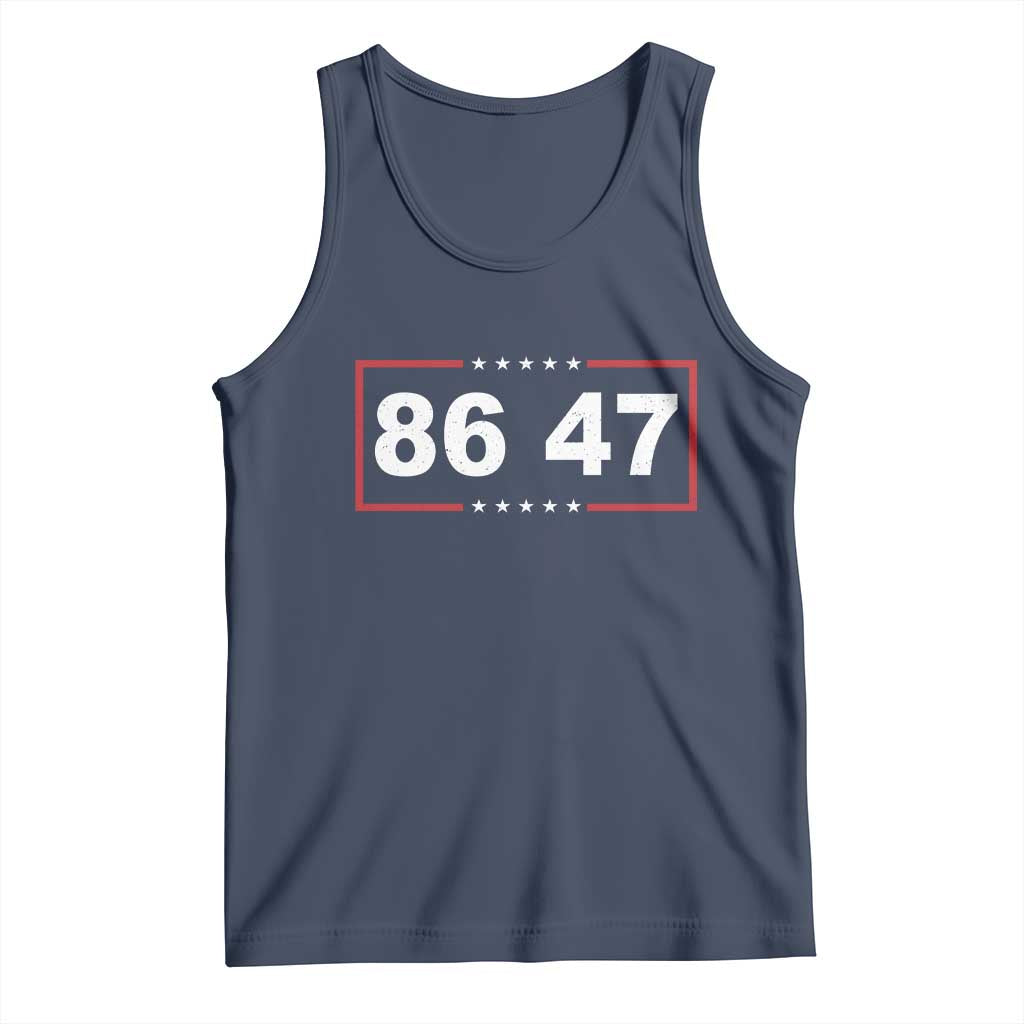 Vintage 8647 Tank Top US Political FDT Stars And Stripes