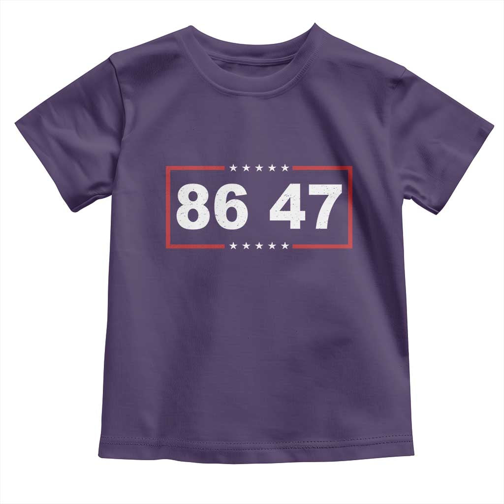Vintage 8647 Toddler T Shirt US Political FDT Stars And Stripes
