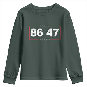 Vintage 8647 Youth Sweatshirt US Political FDT Stars And Stripes