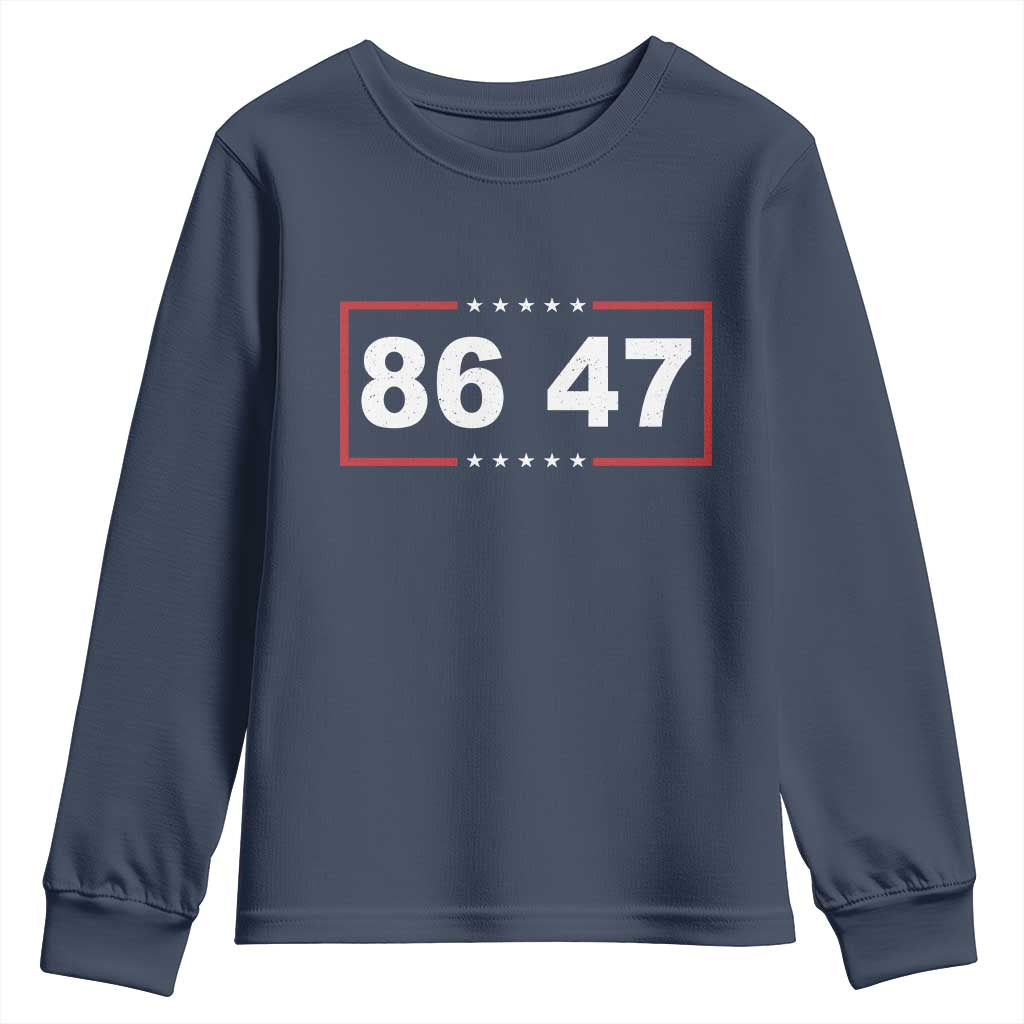 Vintage 8647 Youth Sweatshirt US Political FDT Stars And Stripes