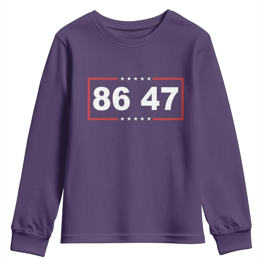 Vintage 8647 Youth Sweatshirt US Political FDT Stars And Stripes
