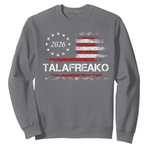 Talafreako James Talarico 2026 Sweatshirt US Senate Texas Vintage American Flag