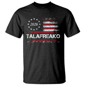 Talafreako James Talarico 2026 T Shirt US Senate Texas Vintage American Flag