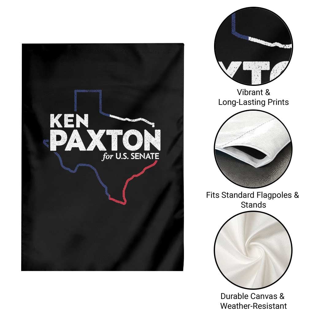 Ken Paxton for US Senate Garden Flag Texas Senate Race 2026