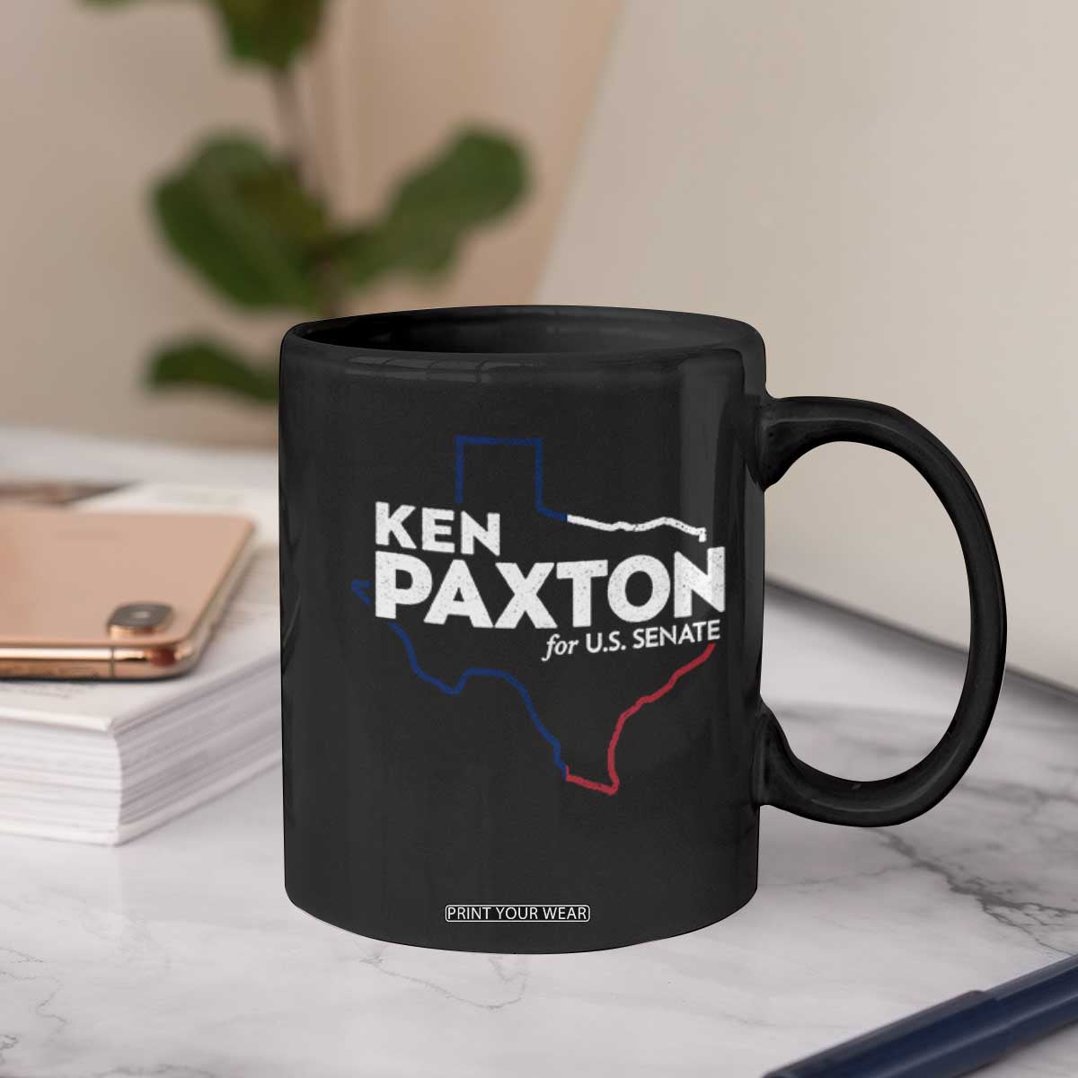 Ken Paxton for US Senate Coffee Mug Texas Senate Race 2026
