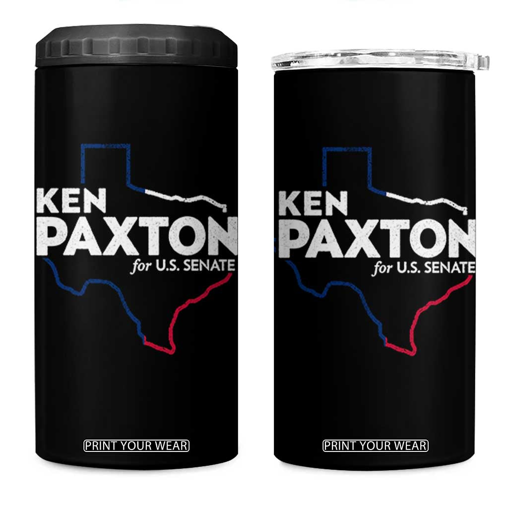 Ken Paxton for US Senate 4 in 1 Can Cooler Tumbler Texas Senate Race 2026