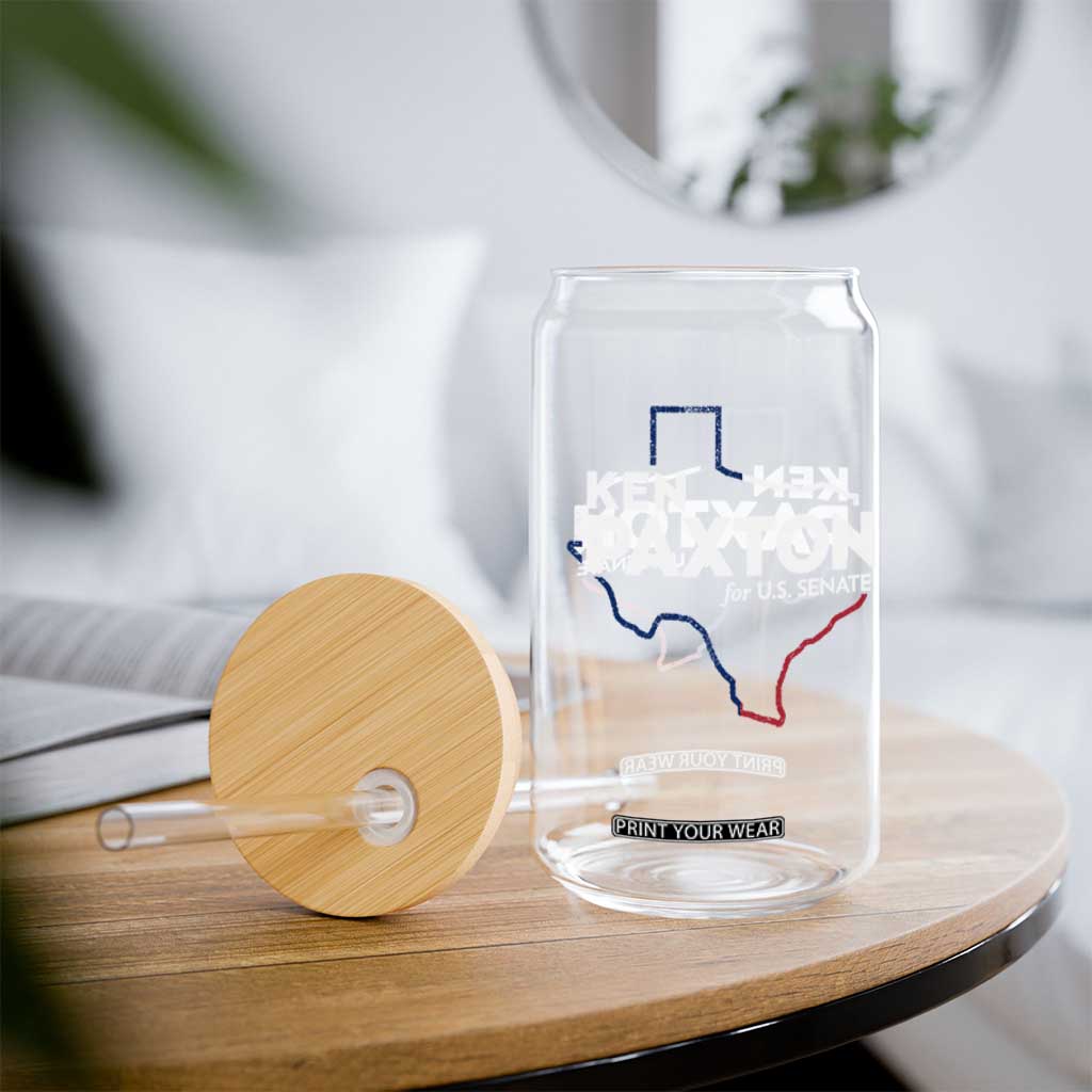 Ken Paxton for US Senate Glass Can Texas Senate Race 2026